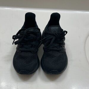 Black Kids Adidas with laces.
